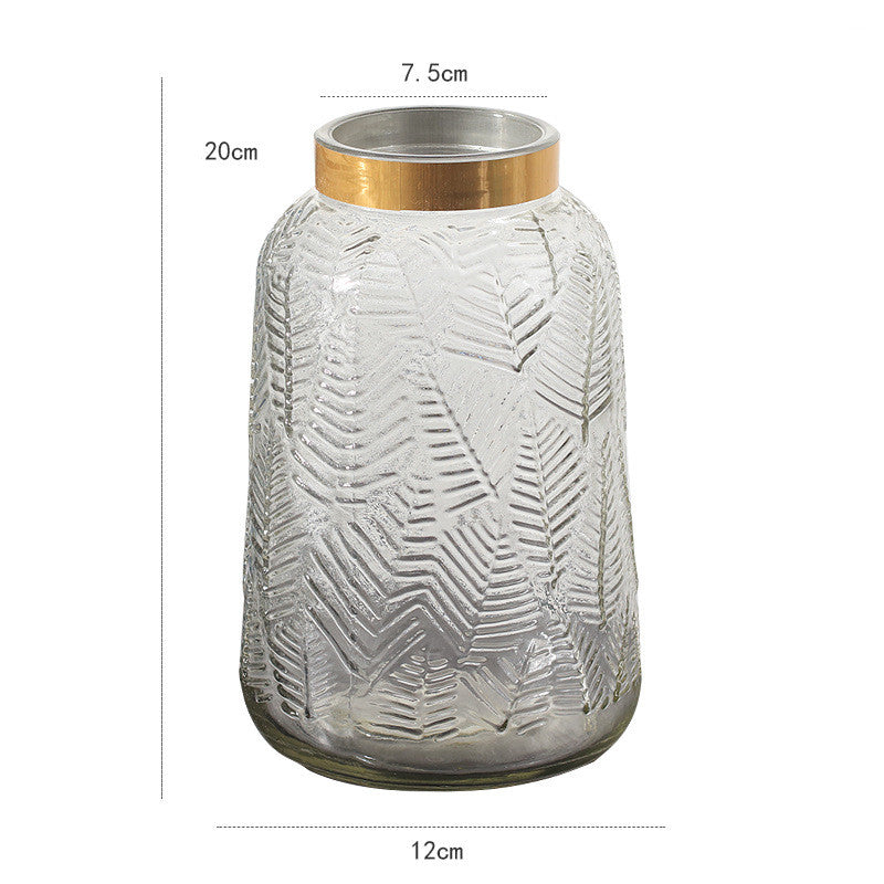 Vase en Verre Dégradé