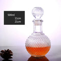 Carafe bocal en verre hermétique — Motifs décoratifs