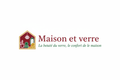 Logo Maison et verre inspiré bannière